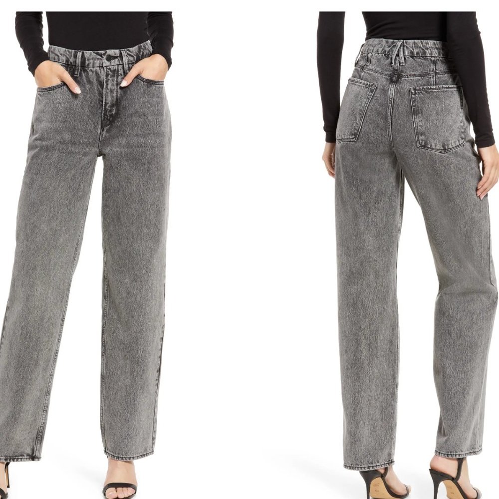 Good American “Good 90s” loose fit jeans in size 31/12